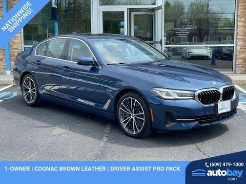 Phytonic Blue Metallic 2022 BMW 530e 530e xDrive