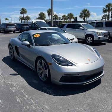 Silver 2022 Porsche 718 Cayman GTS 4.0