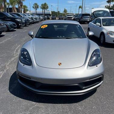Silver 2022 Porsche 718 Cayman GTS 4.0