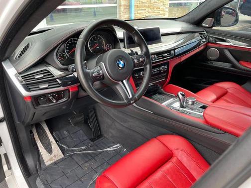 Alpine White 2018 BMW X6 M Base