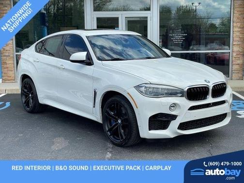 Alpine White 2018 BMW X6 M Base