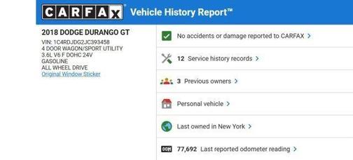2018 Dodge Durango GT