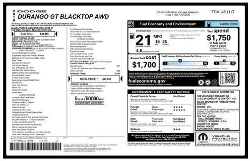 2018 Dodge Durango GT