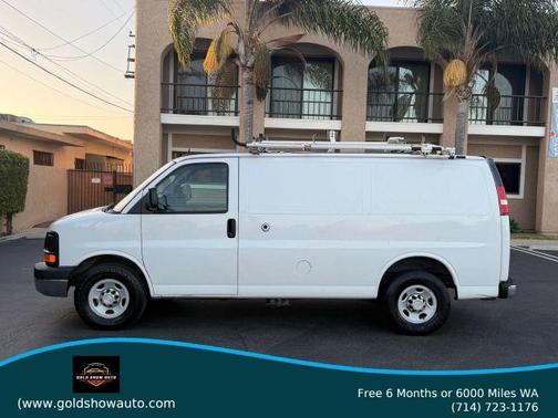 White 2014 Chevrolet Express 2500 Work Van