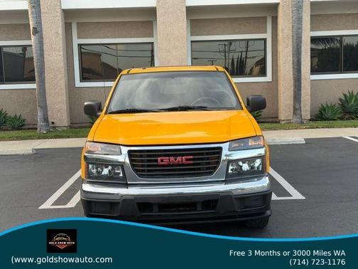 Yellow 2007 GMC Canyon SLE