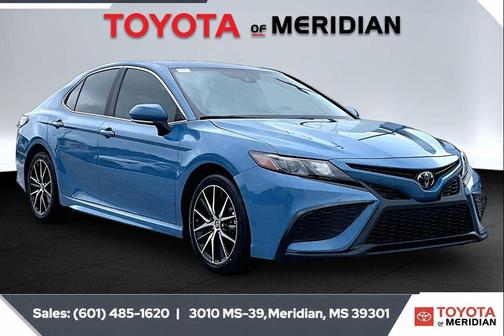 Cavalry Blue 2024 Toyota Camry SE