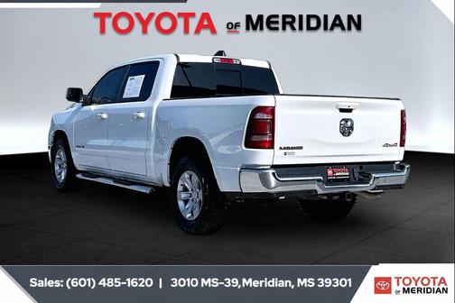 Ivory White Tri-Coat Pearlcoat 2023 RAM 1500 Laramie