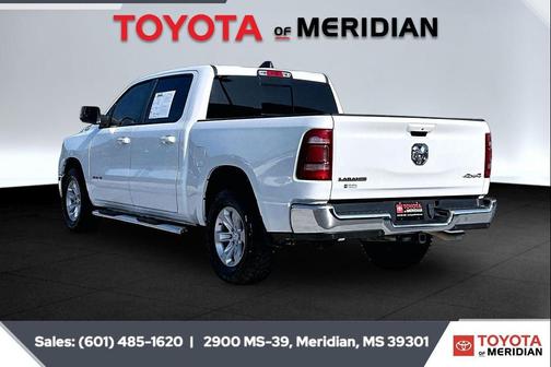 Ivory White Tri-Coat Pearlcoat 2023 RAM 1500 Laramie