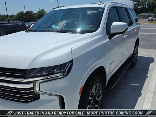 Summit White 2021 Chevrolet Tahoe LT