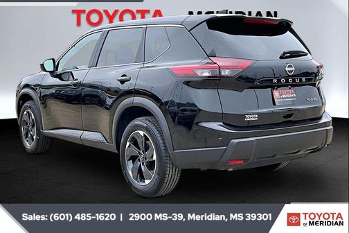 Super Black 2024 Nissan Rogue SV