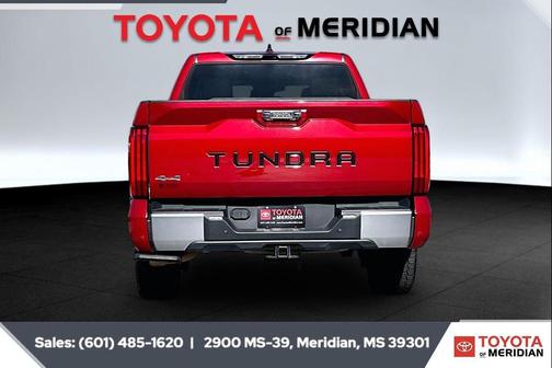 Supersonic Red 2022 Toyota Tundra Limited