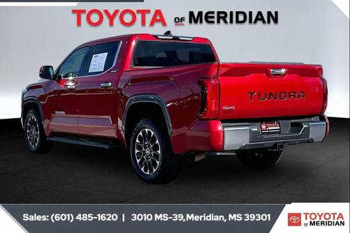 Supersonic Red 2022 Toyota Tundra Limited