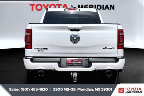 Ivory White Tri-Coat Pearlcoat 2022 RAM 1500 Laramie