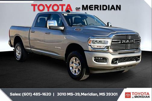 Billet Silver Metallic Clearcoat 2024 RAM 2500 Laramie Crew Cab 4x4 6'4' Box
