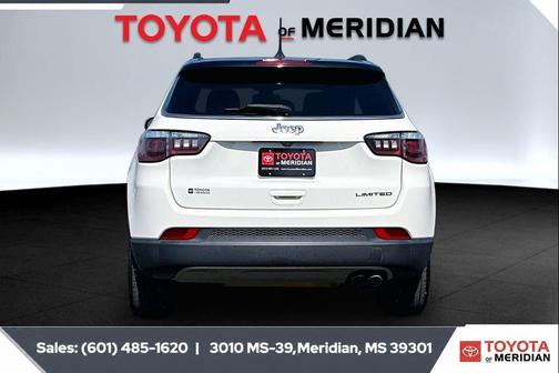 White Clearcoat 2019 Jeep Compass Limited