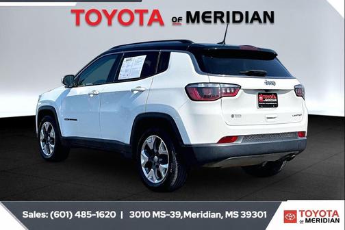 White Clearcoat 2019 Jeep Compass Limited