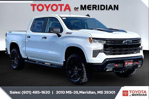 Summit White 2025 Chevrolet Silverado 1500 LT Trail Boss