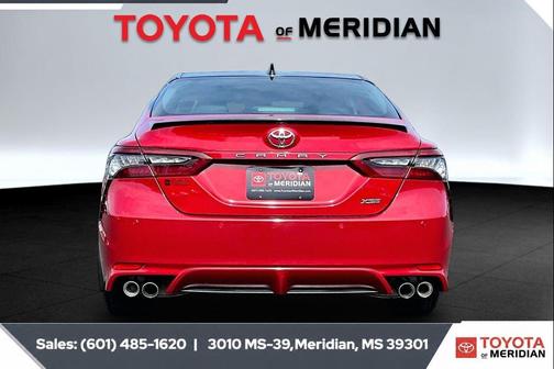 Supersonic Red w/Midnight Black Metallic Roof 2024 Toyota Camry XSE