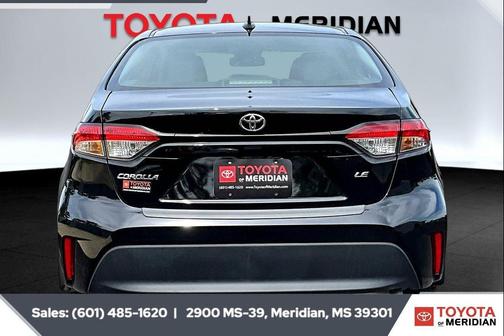 Midnight Black Metallic 2025 Toyota Corolla LE