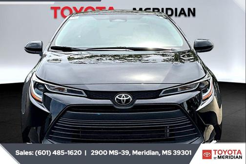 Midnight Black Metallic 2025 Toyota Corolla LE