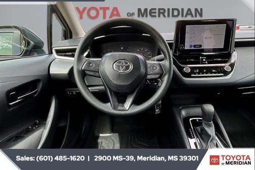 Midnight Black Metallic 2025 Toyota Corolla LE