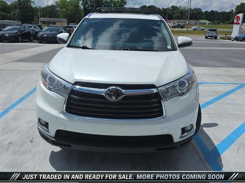 Blizzard Pearl 2015 Toyota Highlander Limited