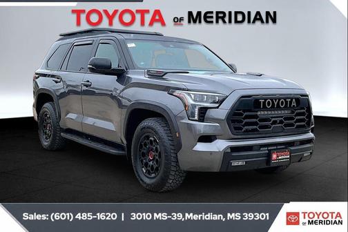 Magnetic Gray Metallic 2025 Toyota Sequoia TRD Pro