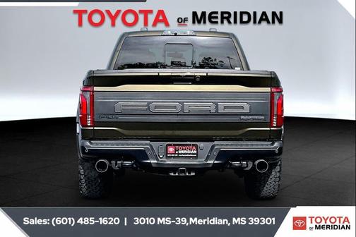 Shelter Green 2026 Ford F-150 Raptor