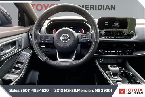 Super Black 2023 Nissan Rogue Platinum