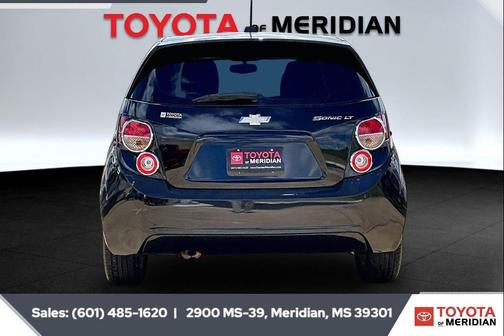 Mosaic Black Metallic 2016 Chevrolet Sonic LT