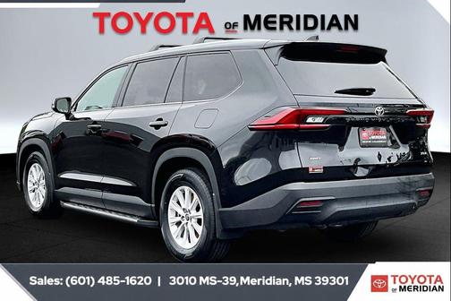 Midnight Black Metallic 2025 Toyota Grand Highlander XLE