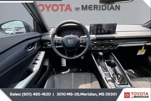 Crystal Black Pearl 2025 Honda Accord Hybrid Sport