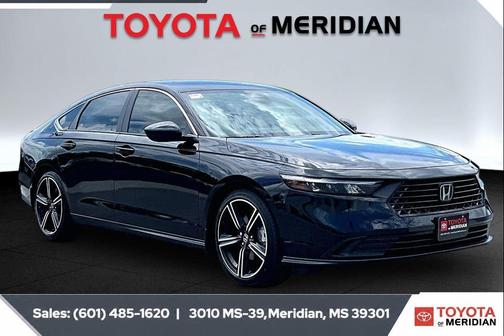 Crystal Black Pearl 2025 Honda Accord Hybrid Sport