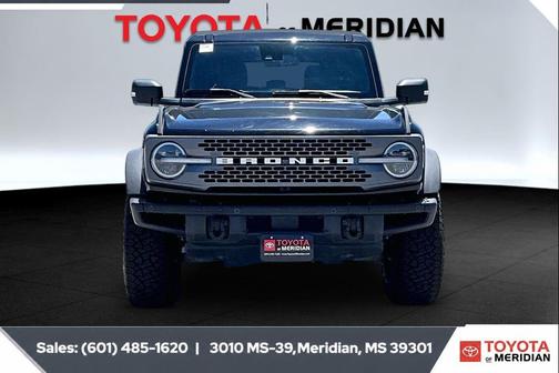Shadow Black 2022 Ford Bronco Badlands