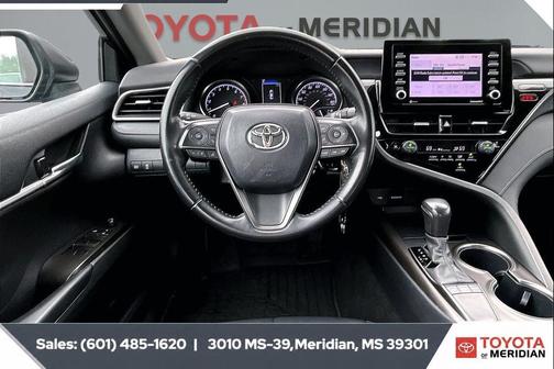 Midnight Black Metallic 2023 Toyota Camry SE
