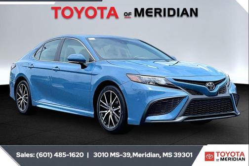 Cavalry Blue 2024 Toyota Camry SE