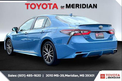 Cavalry Blue 2024 Toyota Camry SE