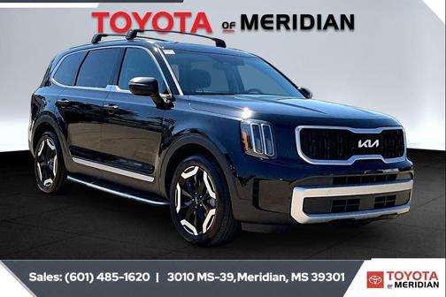 Ebony Black 2024 Kia Telluride EX