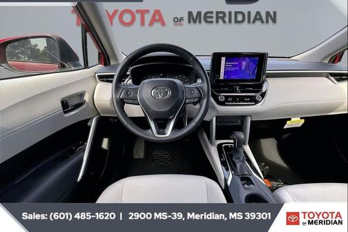 Barcelona Red Metallic 2023 Toyota Corolla Cross LE