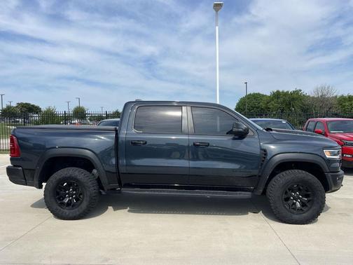 Forged Blue Metallic 2025 RAM 1500 RHO Crew Cab 4x4 5'7' Box