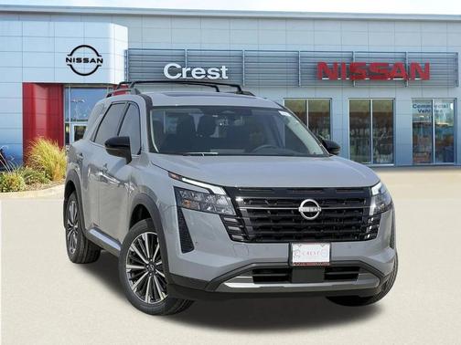 Boulder Gray Pearl 2026 Nissan Pathfinder Platinum