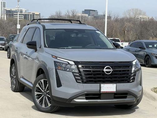 Boulder Gray Pearl 2026 Nissan Pathfinder Platinum