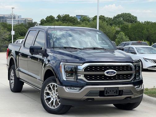 Antimatter Blue Metallic 2023 Ford F-150 King Ranch