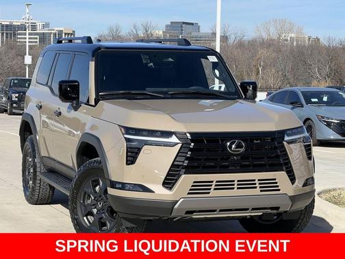 Earth/Black Roof 2025 Lexus GX 550 Overtrail+