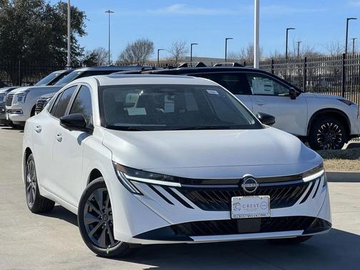 Aspen White Tricoat 2026 Nissan Sentra SL