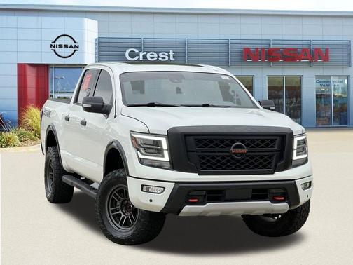 Glacier White 2021 Nissan Titan PRO-4X