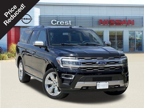 Agate Black Metallic 2024 Ford Expedition Max Platinum