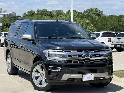 Agate Black Metallic 2024 Ford Expedition Max Platinum