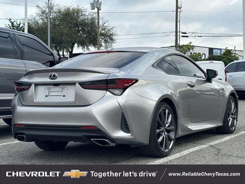 Atomic Silver 2022 Lexus RC 350 F Sport