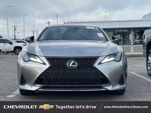 Atomic Silver 2022 Lexus RC 350 F Sport